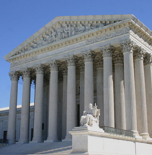 "US Supreme Court" by flickr user dbking licensed under Creative Commons