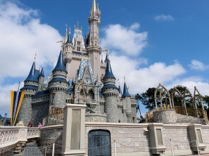 Disney World Trip - Magic Kingdom - Cinderella's Castle by Flickr user RichardStep.com, licensed by Creative Commons
